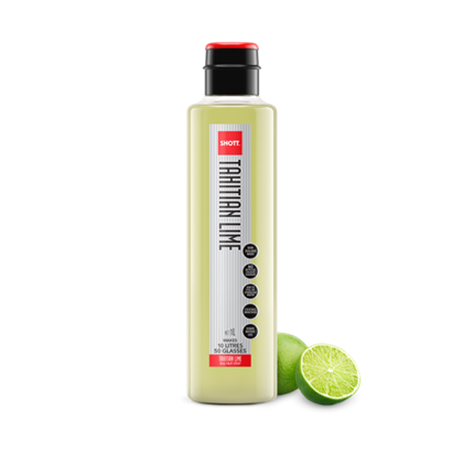 SHOTT Tahitian Lime Cold Light Syrup 1L SHOTT Cold Light Syrup Tahitian Lime 1L