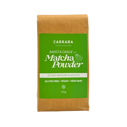 Carrara Barista Grade Matcha Powder 200g Carrara Barista Grade Matcha Powder 200g