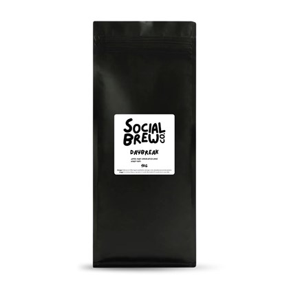 Social Brew Co. Daybreak 100% Arabica Blend 8x1kg Social Brew Co. Daybreak 100% Arabica Blend 8x1kg