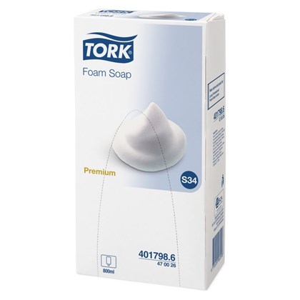 Tork S34 Foam Soap Non Perfumed 800ml | Select Catering Solutions Ltd Tork S34 Foam Soap Non Perfumed 800ml | Select Catering Solutions Ltd