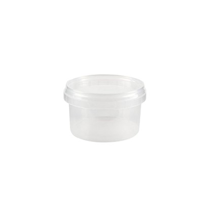 Container PP Tamper Evident & Lid 240ml Container PP Tamper Evident & Lid 240ml