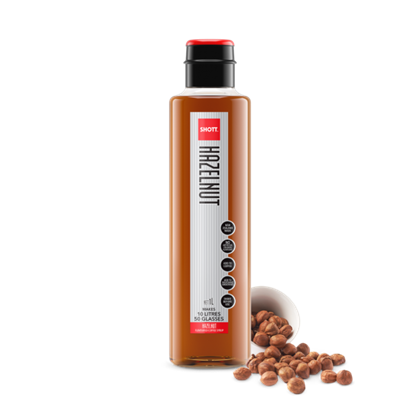 SHOTT Hazelnut Syrup 1L | Select Catering Solutions Ltd SHOTT Syrup Hazelnut 1L