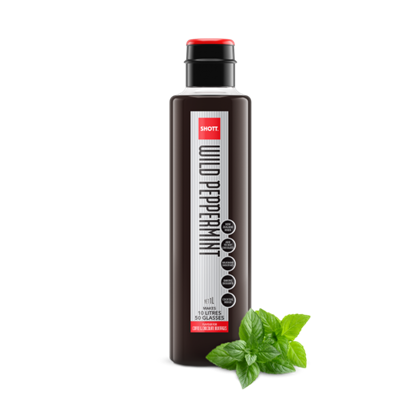 SHOTT Wild Peppermint Syrup 1L | Select Catering Solutions Ltd SHOTT Syrup Wild Peppermint 1L