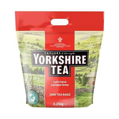 Yorkshire Tea Bags 3.25kg (1040 Tea Bags) Yorkshire Tea Bags 3.25kg (1040 Tea Bags)