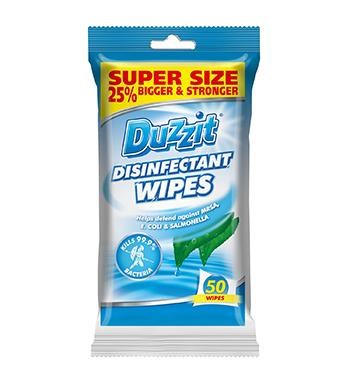 Duzzit - Disinfectant Wipes Anti-Bac 12x50