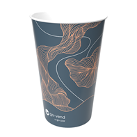 12oz Blue Vending cup