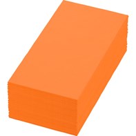 D408OR 40cm Dunisoft 8 Fold Orange Napkins 40cm Dunisoft 8 Fold Orange Napkins