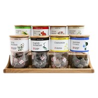 Canton Bamboo Display Stand For Glass Jars