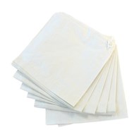 10" x 10" White Sulphite Bags 10" x 10" White Sulphite Bags