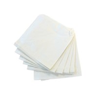 7" x 7" White Sulphate Paper Bags 7" x 7" White Sulphate Paper Bags