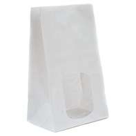 White Window Sandwich Bag