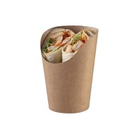 163ml/5.5fl oz Paperboard Kraft Wrap Cup