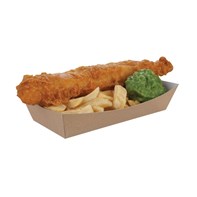 9x5" Large Kraft Tray