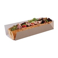 10x3" Kraft Open Ended Tray