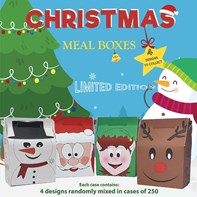 Kids Christmas Meal Boxes - Mixed Designs