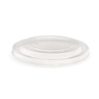 Clear rPET Lids for 500-1000ml BioBoard Bowls