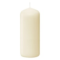 Ivory Pillar Candles 150x80mm