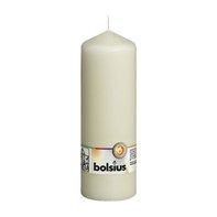 Ivory Pillar Candles 200x70mm