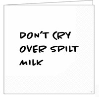 Napkin 33cm 2ply Public & Plants Qty2000 (Don't cry over spilt milk) (2)