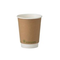16oz Compostable Double Wall Kraft Cup 16oz Edenware Compostable Double Wall Cup