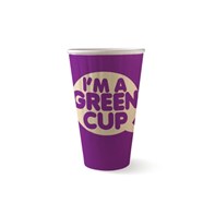 16oz Double Wall Aqueous Lined "I'm a Green Cup"