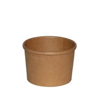 8oz Kraft PE Lined Food/Soup Container