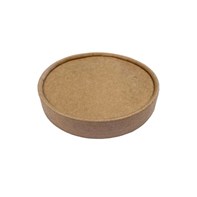 Kraft 8/12oz Paperboard Lid Kraft 8/12oz Paperboard Lid