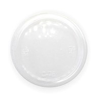 PLA Flat Lid No Hole For PLA Cups PLA Flat Lid No Hole Fits 76mm Dia PLA Cups
