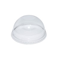 9-14oz rPET Dome Lid no Hole: 9-14oz rPET Dome Lid no Hole (93mm dia)