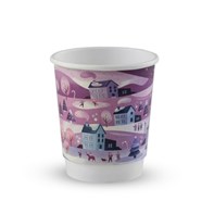 8oz Double Wall Traditional Christmas Cups 8oz Double Wall Traditional Christmas Cups