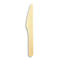 DC035A - Wooden Knife Eco-Friendly 16.5cm Wooden Knife