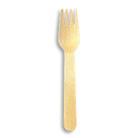 DC065A - Wooden Fork Eco-Friendly 15.5cm Wooden Fork