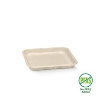 Plant Fibre Produce Tray 5x5''/14x14x2cm