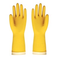 Household Gloves Yellow - Large