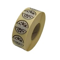 Syrup Coffee Shop Labels 20mm - 1000 Labels Per Roll