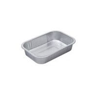 Smooth Wall Foil Tray 220mm x 150mm x 44mm