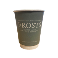 12oz Double Wall Frosts Printed Cup