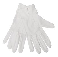 White Men's Waiting Gloves - Large