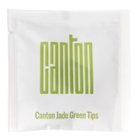 Canton Wrapped Jade Green Tips Pyramid Tea Bags Canton Wrapped Jade Green Tips Pyramid Tea Bags