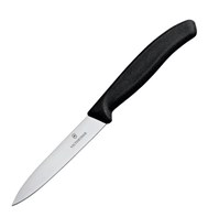 Victorinox Paring Knife Pointed Tip 10cm Black