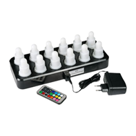 LED Candles 70 x 40 Warm White LED Candles 70 x 40 Warm White (12 Lights)