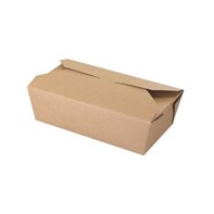No.5 Kraft Leak Proof Boxes No.5 Kraft Leak Proof Boxes (1018ml/36floz)