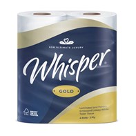 Whisper Gold 3ply Toilet Paper