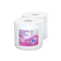 2x250 Luxury Dry Patient Cleansing Wipes Refill 2x250 Luxury Dry Patient Cleansing Wipes Refill