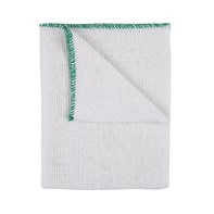 Green Heavyweight Bleached Dishcloths 45x38cm Green Heavyweight Bleached Dishcloths 45x38cm