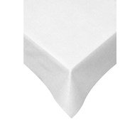 Swansoft White Tablecover 120cm
