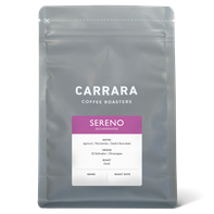 Carrara Coffee Roasters Sereno Decaff Espresso Grind 14x250g