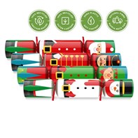 8" Cracker Festive Fun Puzzles NO SNAP Qty100 8" Cracker Festive Fun Puzzles NO SNAP