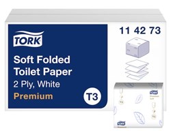 Tork Soft Folded Toilet Paper T3