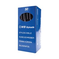 Black Ball Point Pen - Medium (Pack of 50) Black Ball Point Pen - Medium (Pack of 50)